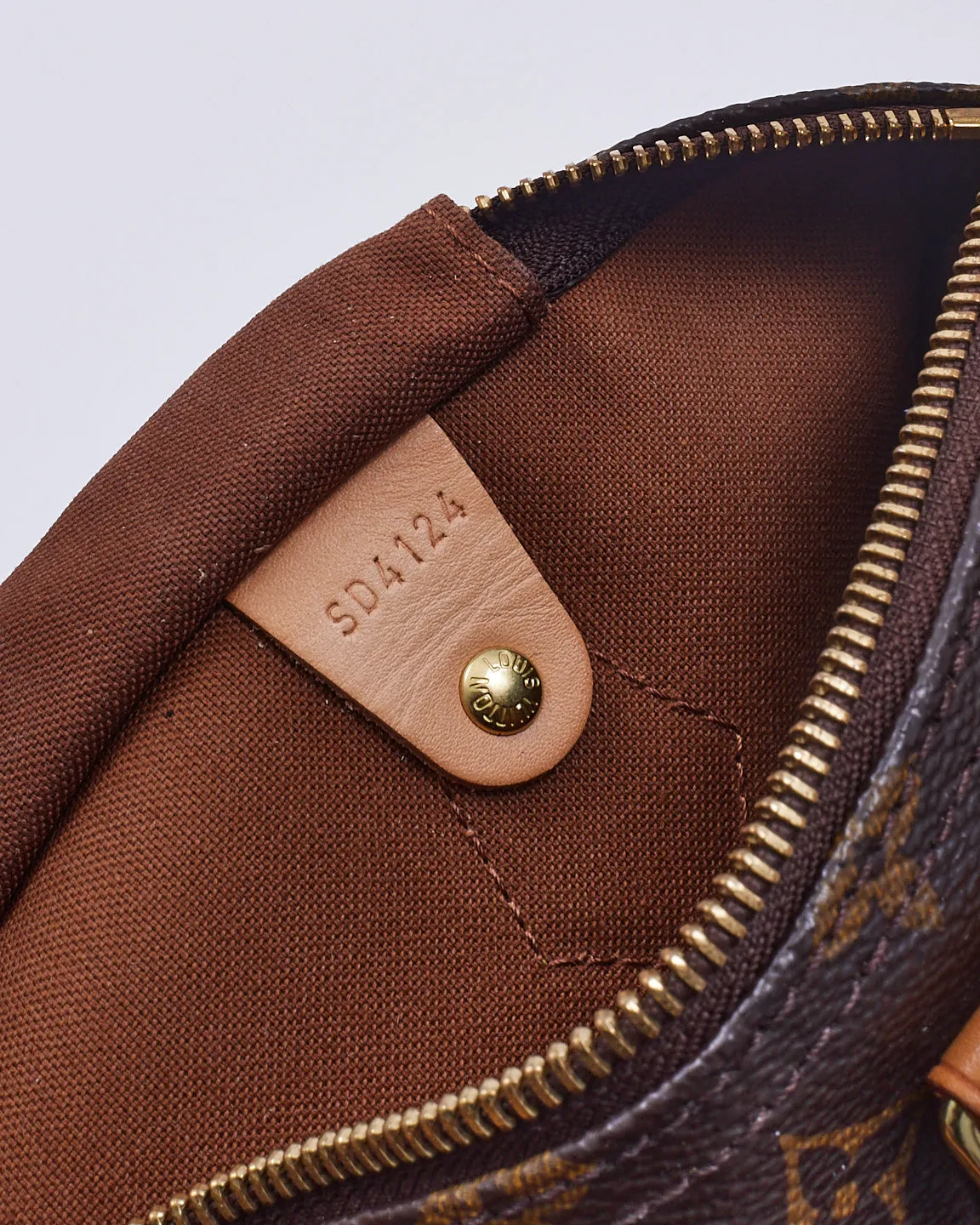 Louis Vuitton Monogram Canvas Speedy 30 Bag