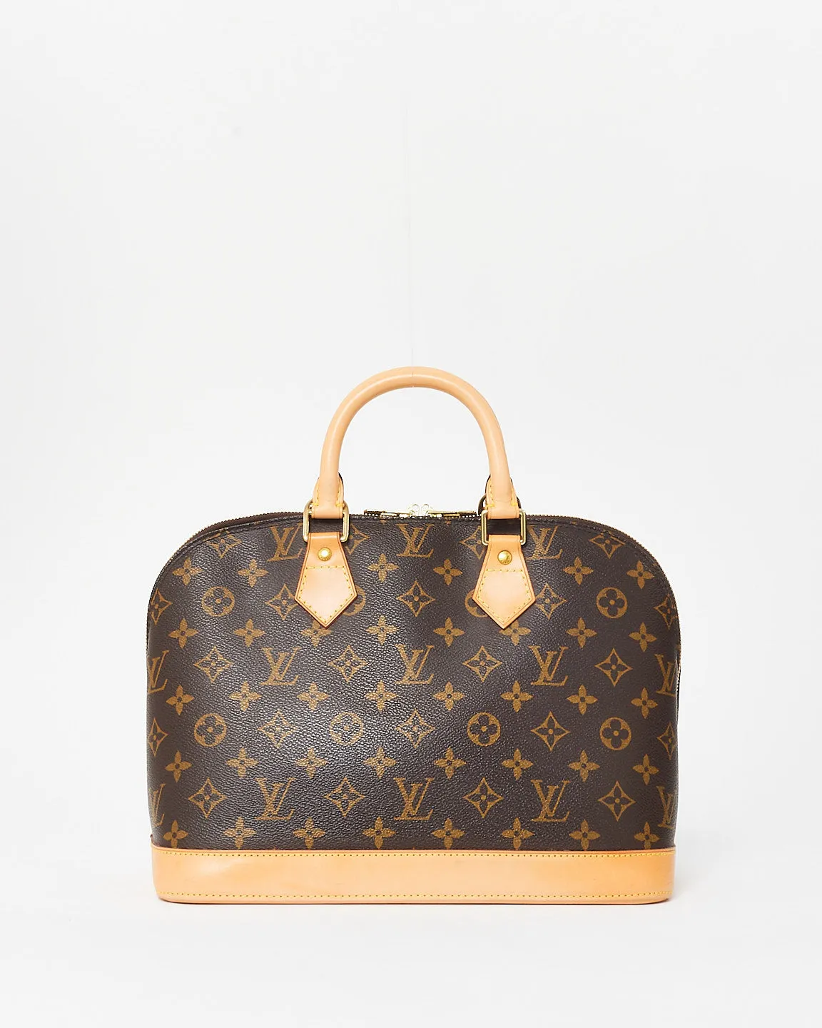 Louis Vuitton Monogram Coated Canvas Alma PM Bag