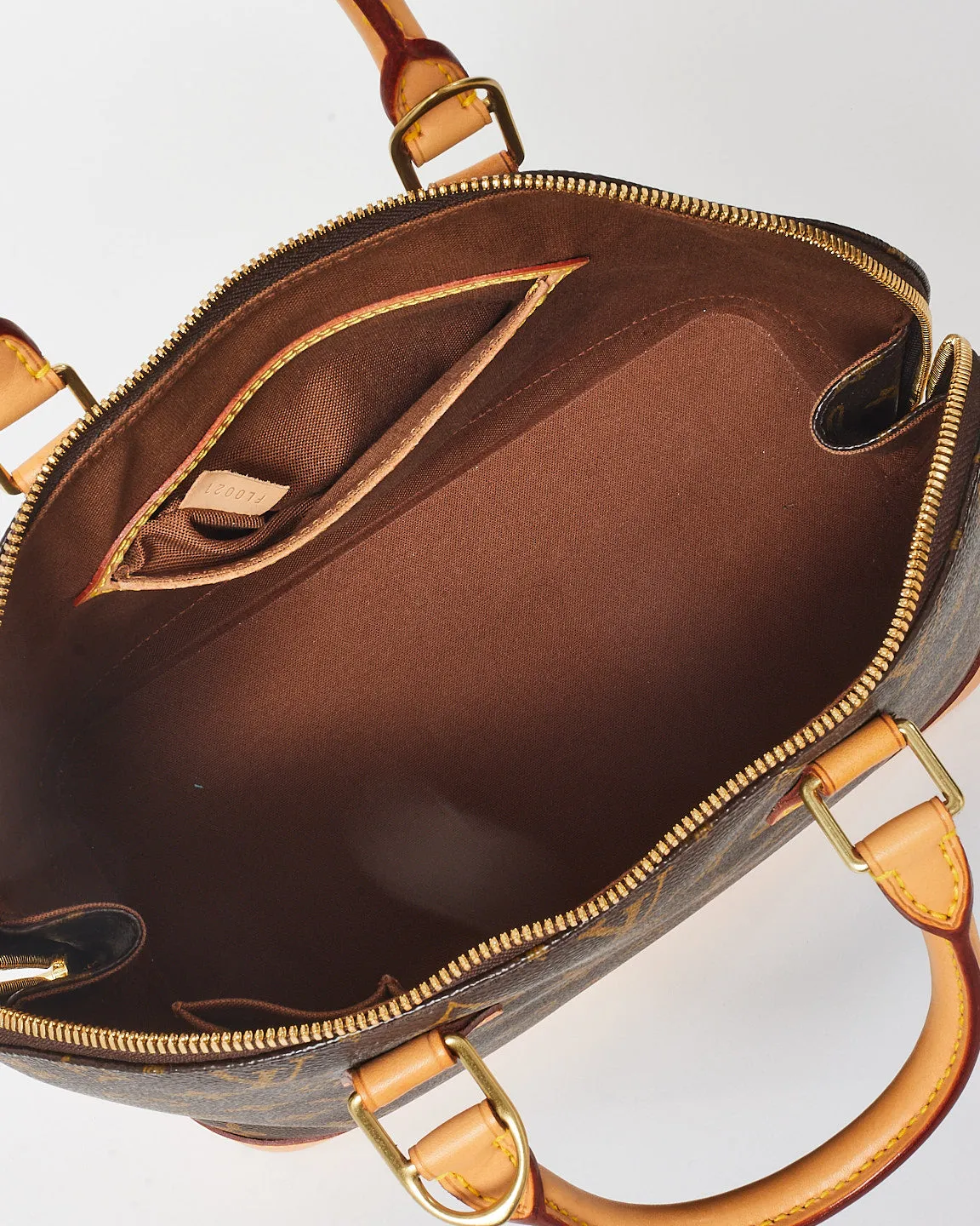 Louis Vuitton Monogram Coated Canvas Alma PM Bag