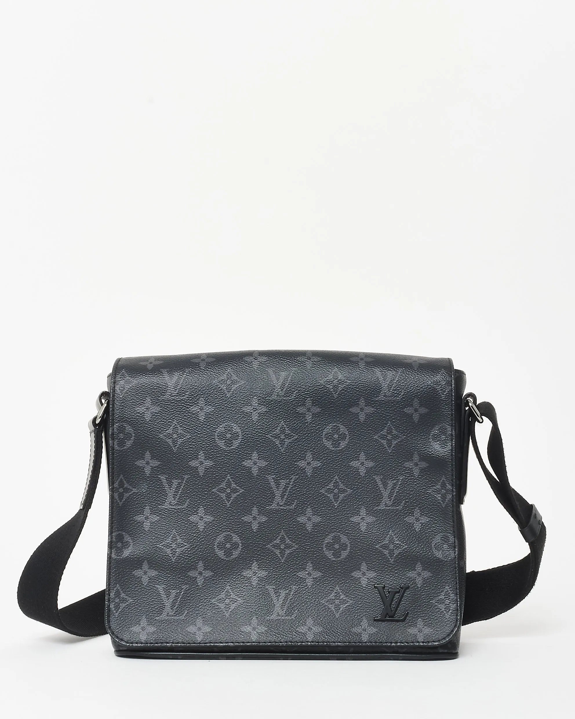Louis Vuitton Monogram Coated Canvas Eclipse District PM Crossbody Bag