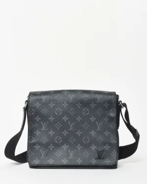 Louis Vuitton Monogram Coated Canvas Eclipse District PM Crossbody Bag