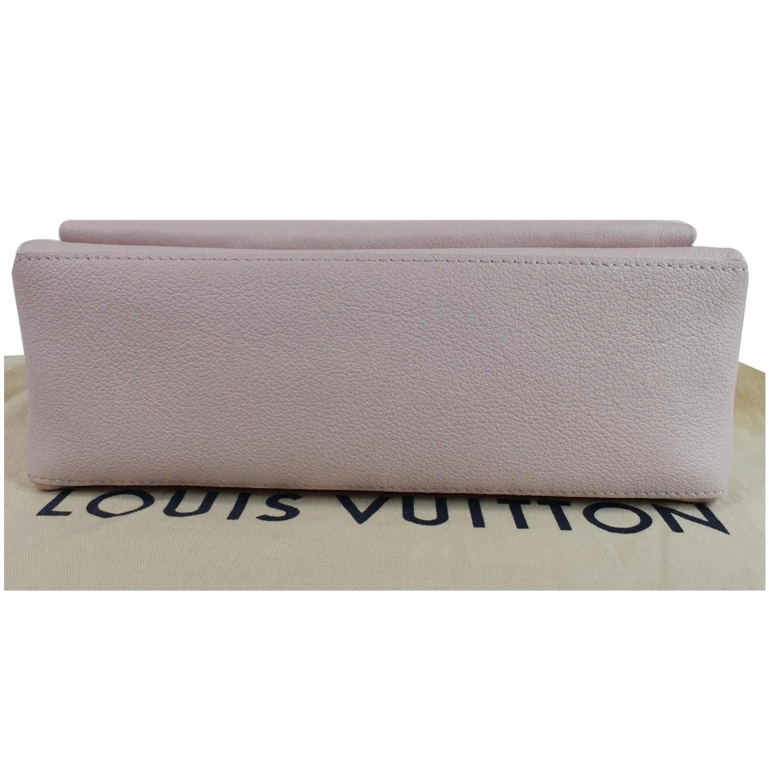 LOUIS VUITTON Mylockme Leather Crossbody Bag Pink