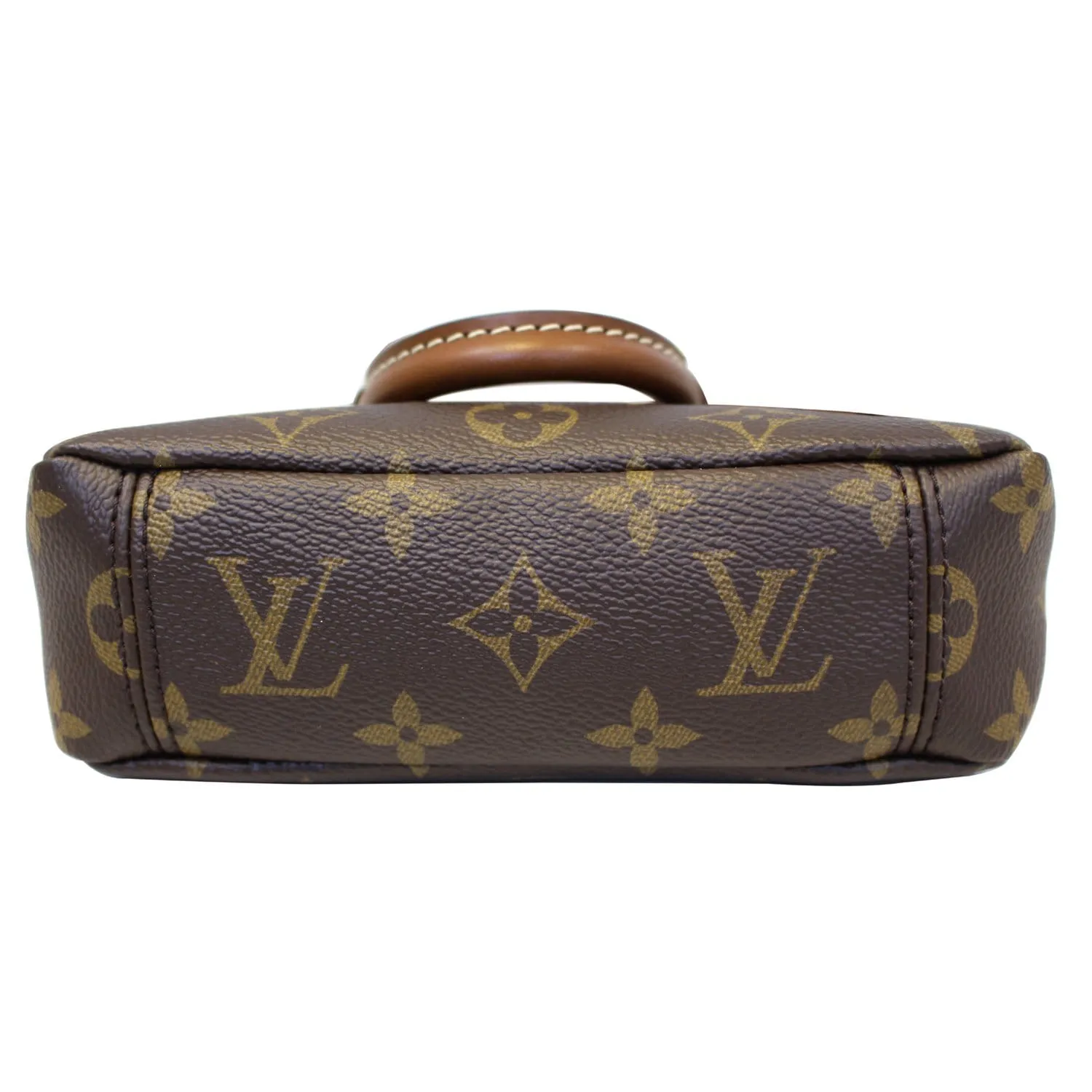 LOUIS VUITTON Nano Pallas Monogram Canvas Shoulder Crossbody Bag - 20% OFF