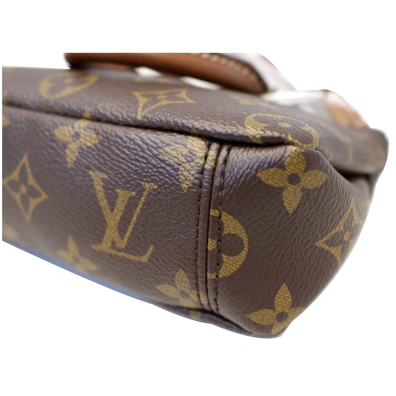 LOUIS VUITTON Nano Pallas Monogram Canvas Shoulder Crossbody Bag - 20% OFF