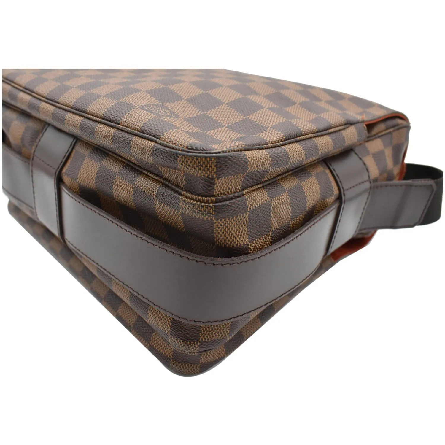 LOUIS VUITTON Naviglio Damier Ebene Messenger Bag Brown - 20% OFF