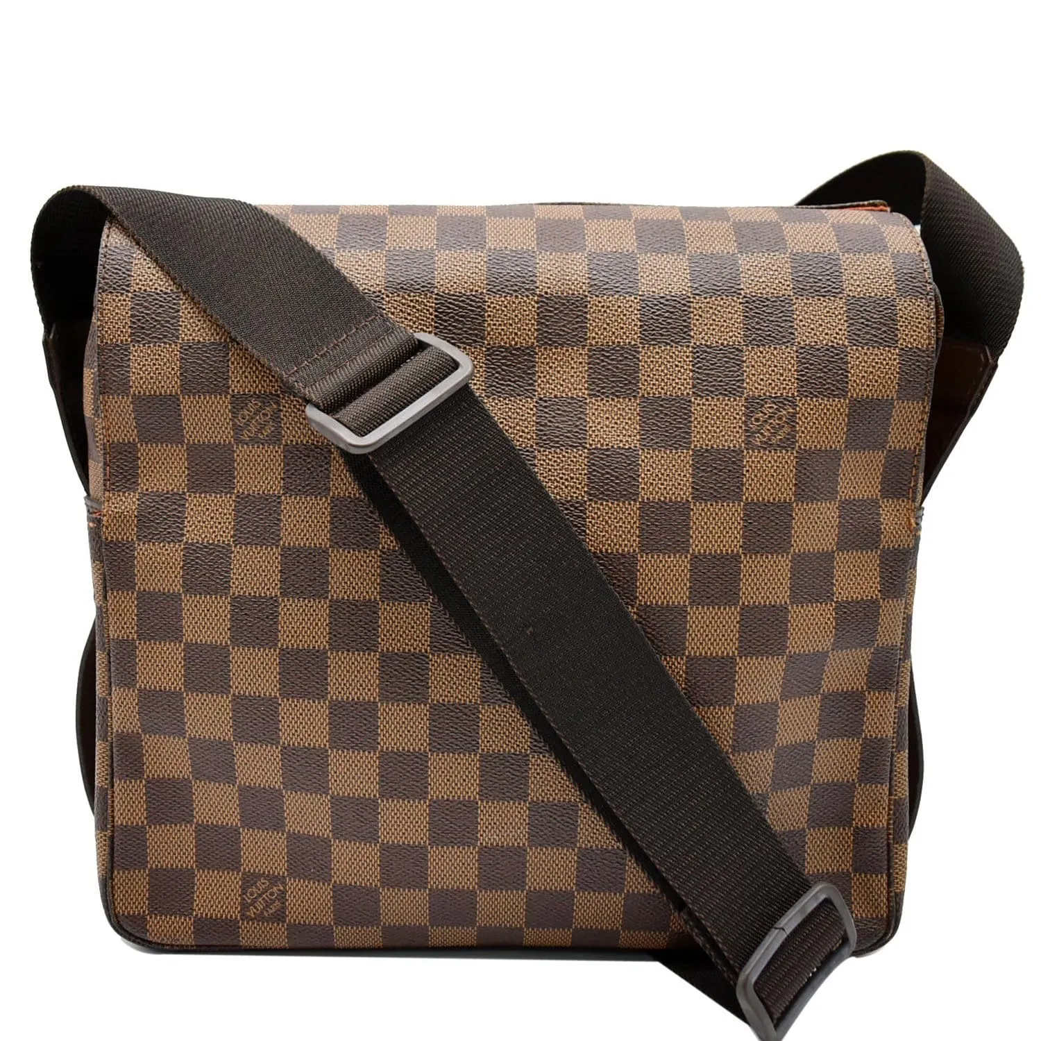 LOUIS VUITTON Naviglio Damier Ebene Messenger Bag Brown - 20% OFF