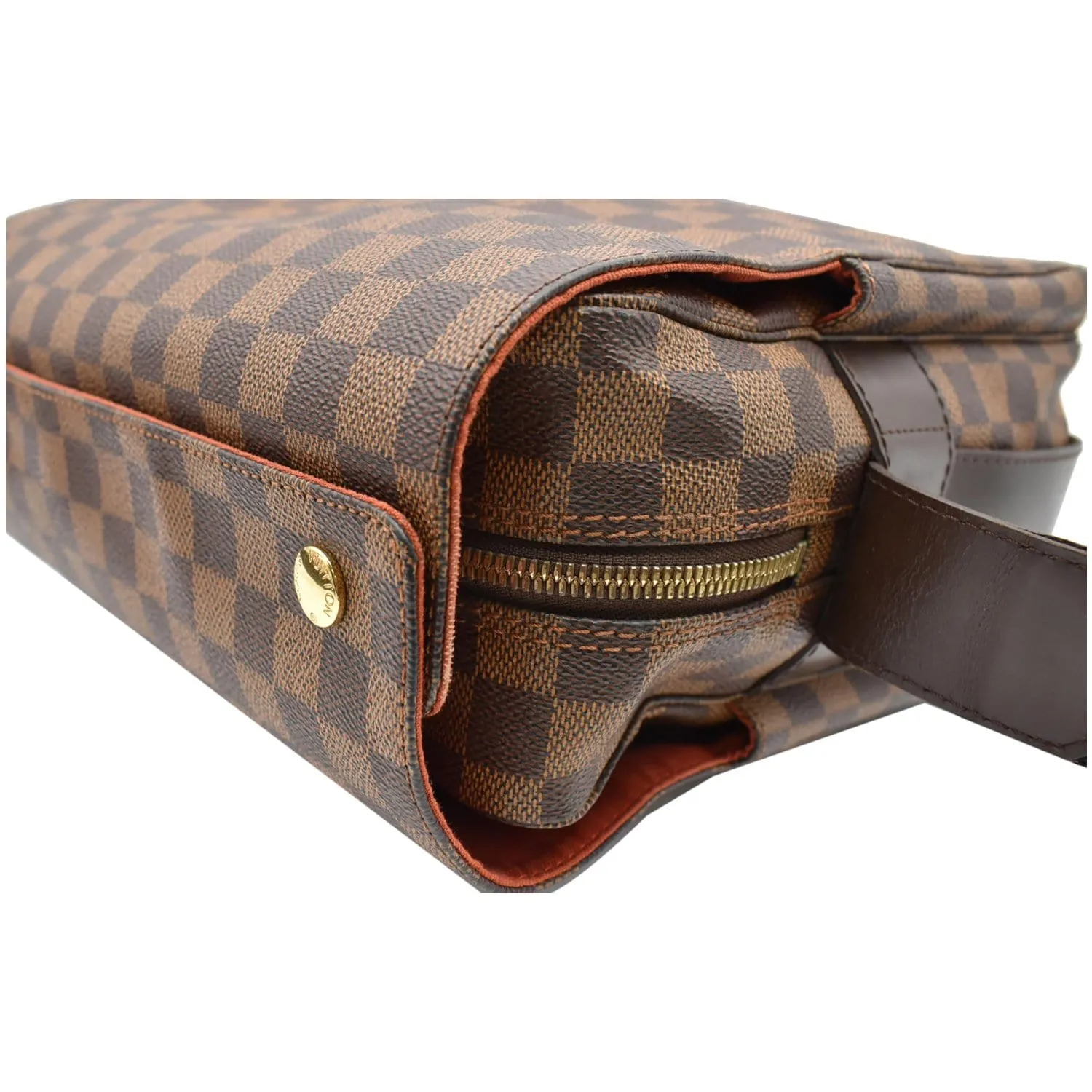 LOUIS VUITTON Naviglio Damier Ebene Messenger Bag Brown - 20% OFF