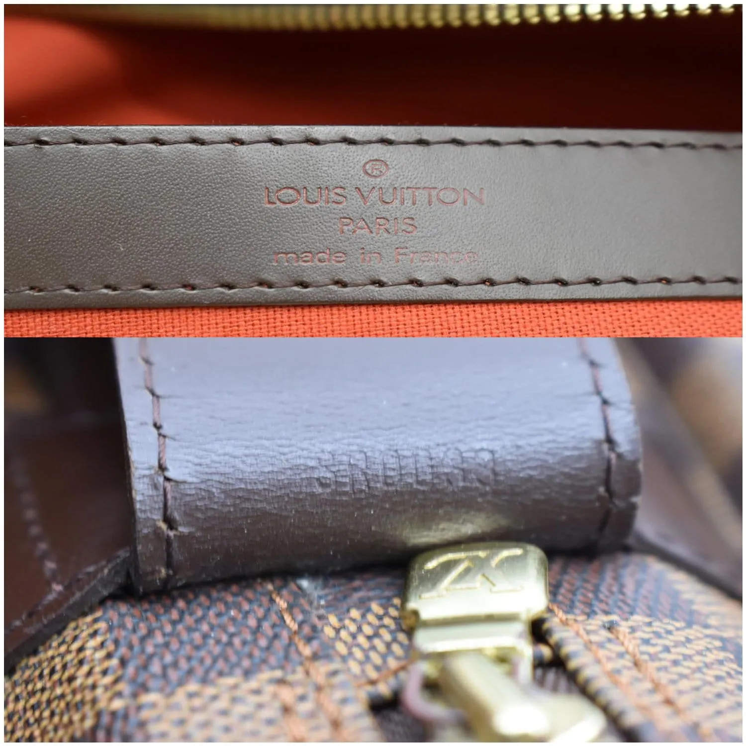 LOUIS VUITTON Naviglio Damier Ebene Messenger Bag Brown - 20% OFF
