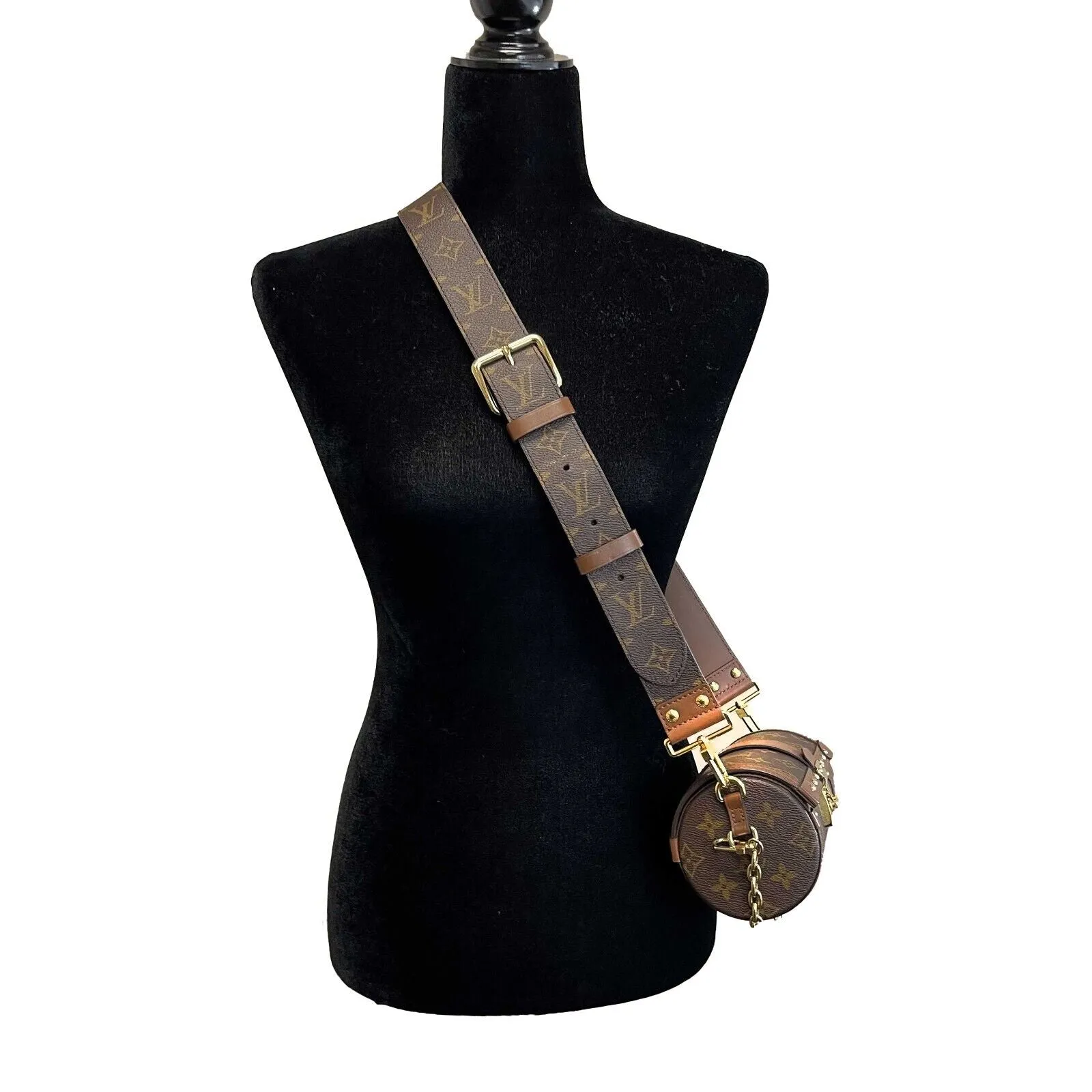 Louis Vuitton Papillon Trunk Monogram Canvas Brown Crossbody Handbag