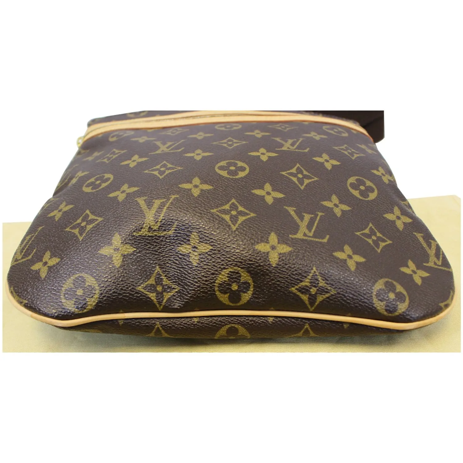 LOUIS VUITTON Pochette Bosphore Monogram Canvas Crossbody Bag