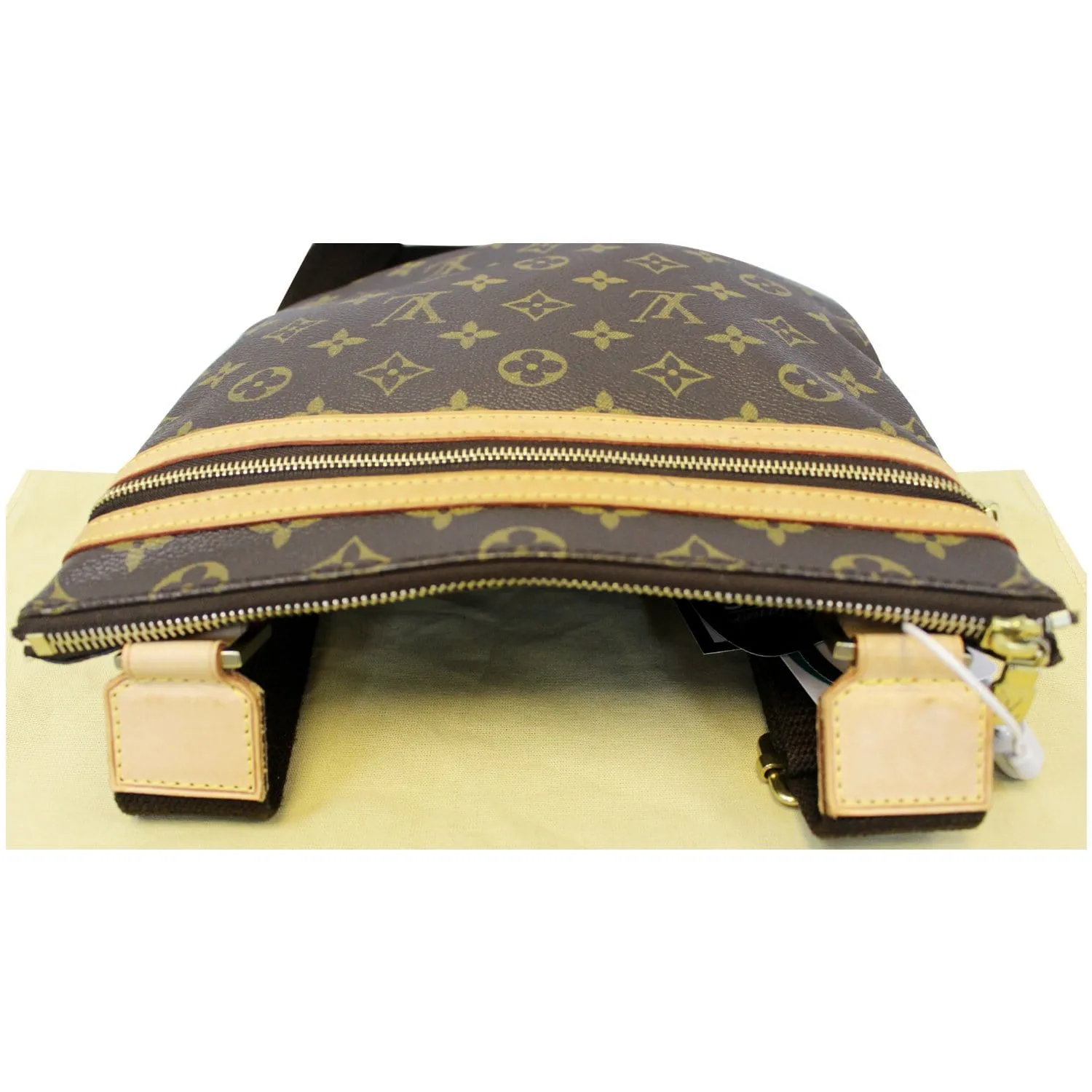 LOUIS VUITTON Pochette Bosphore Monogram Canvas Crossbody Bag