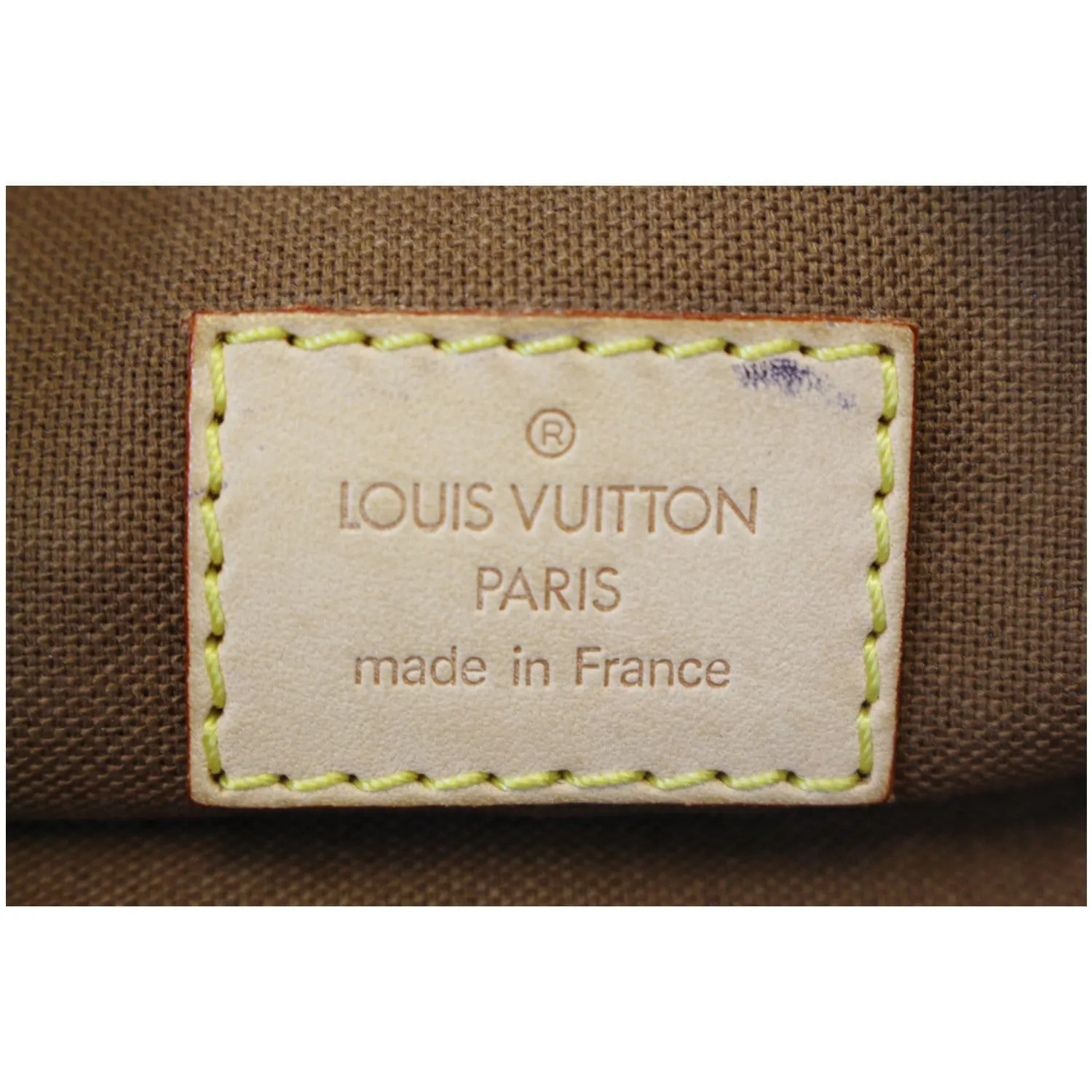 LOUIS VUITTON Pochette Bosphore Monogram Canvas Crossbody Bag