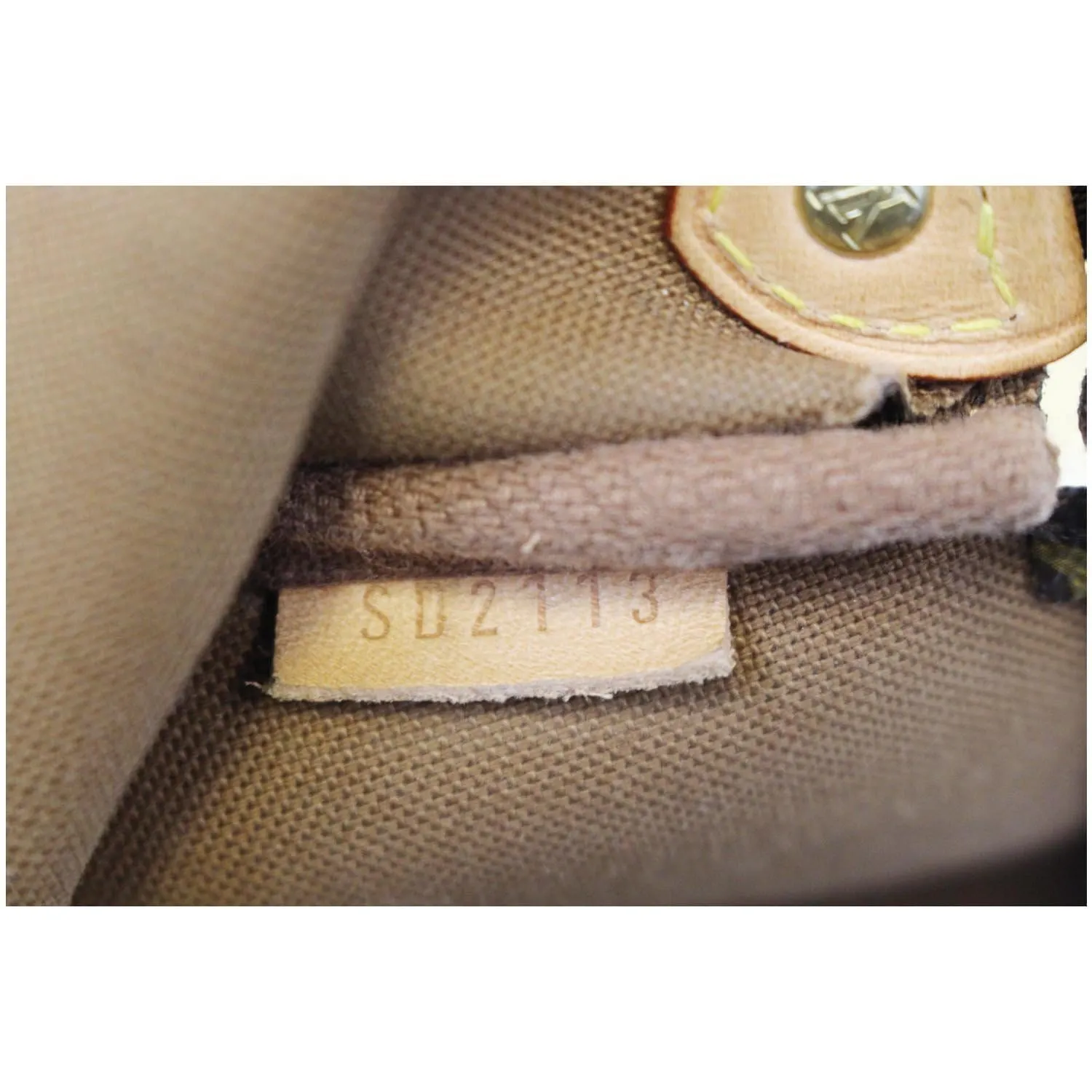 LOUIS VUITTON Pochette Eva Monogram Canvas Clutch Crossbody Bag