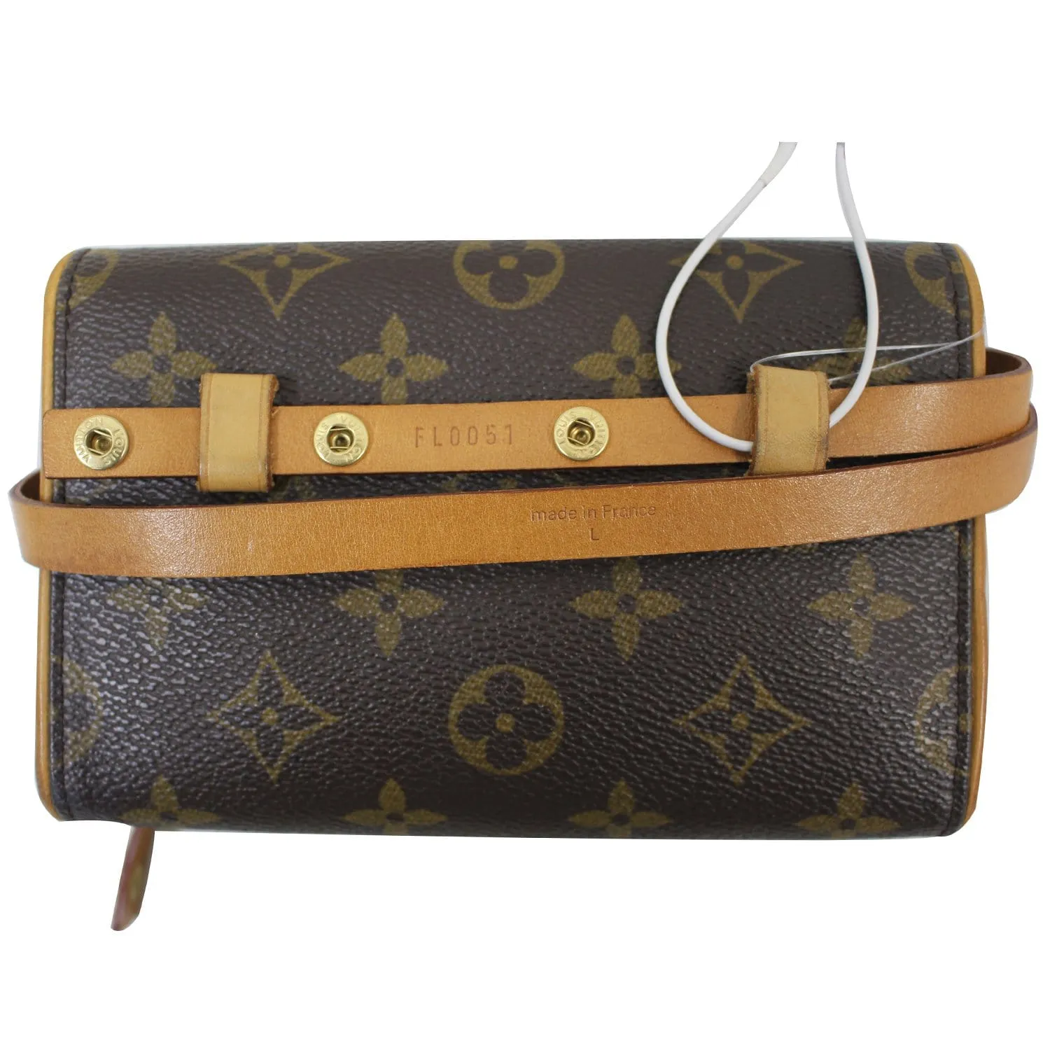 LOUIS VUITTON Pochette Florentine Monogram Canvas Waist Bag