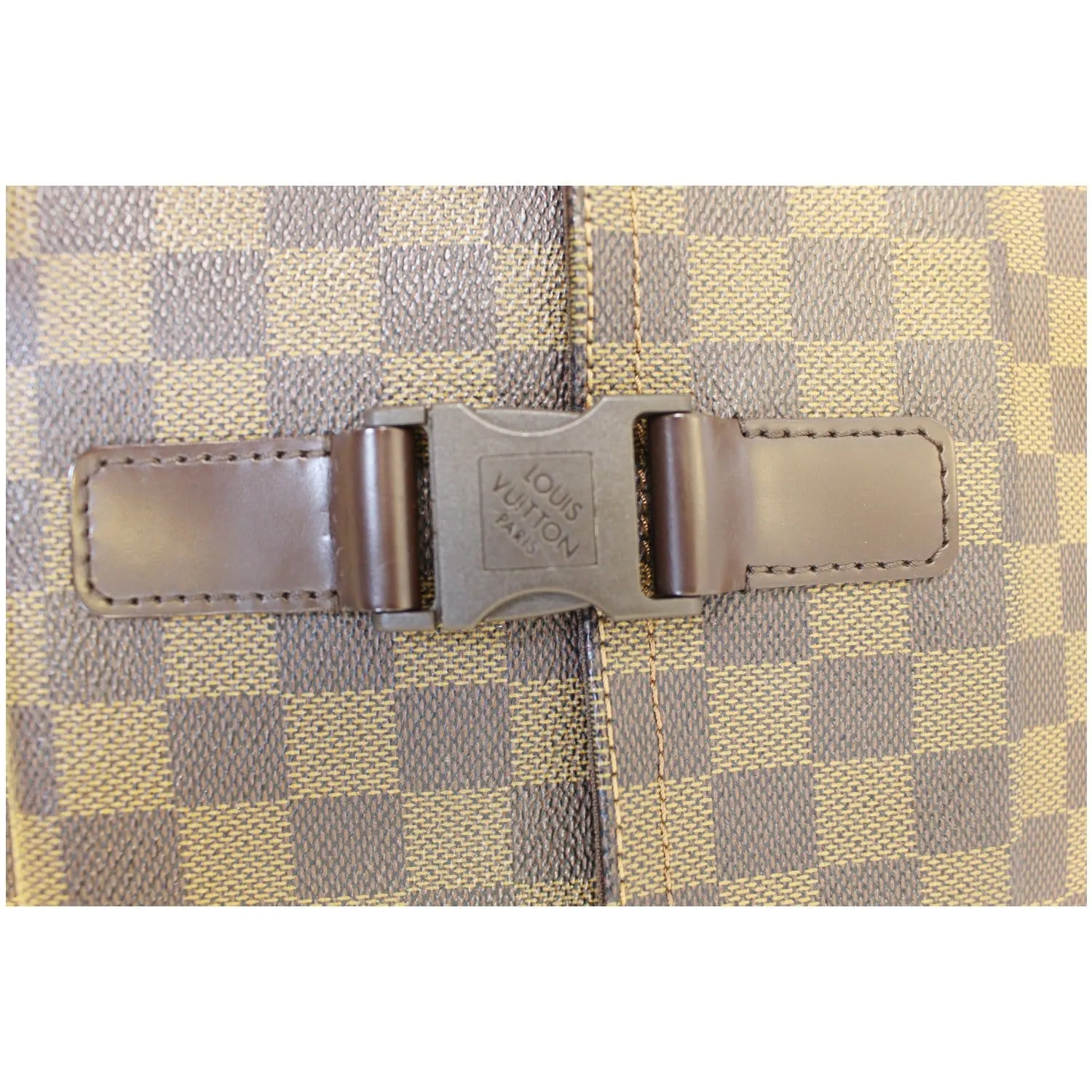 LOUIS VUITTON Pochette Melville Damier Ebene Shoulder Crossbody Bag