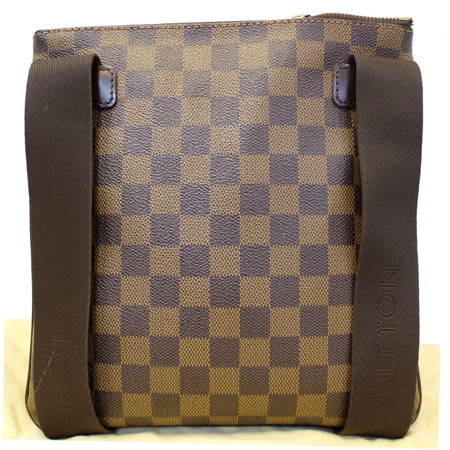 LOUIS VUITTON Pochette Melville Damier Ebene Shoulder Crossbody Bag