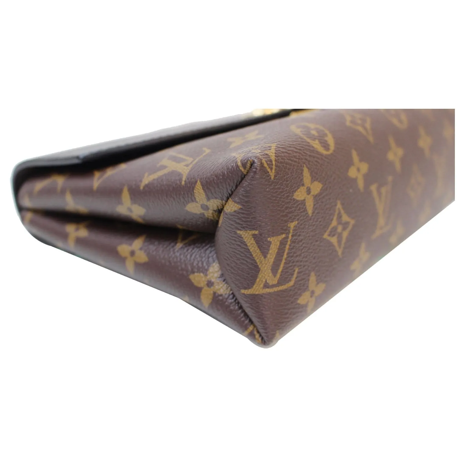 LOUIS VUITTON Saint Placide Monogram Canvas Shoulder Crossbody Bag Black