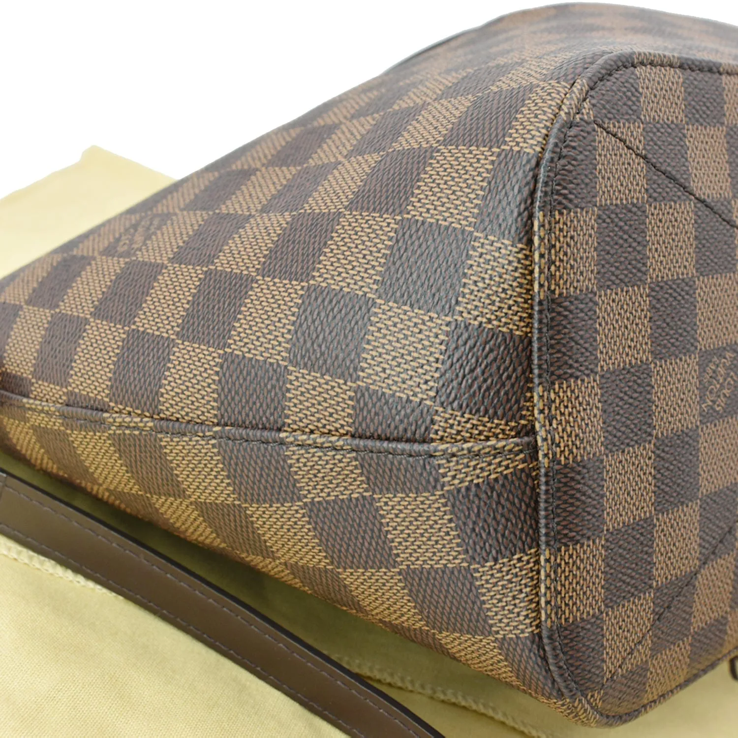 LOUIS VUITTON Siena PM Damier Ebene Shoulder Bag Brown