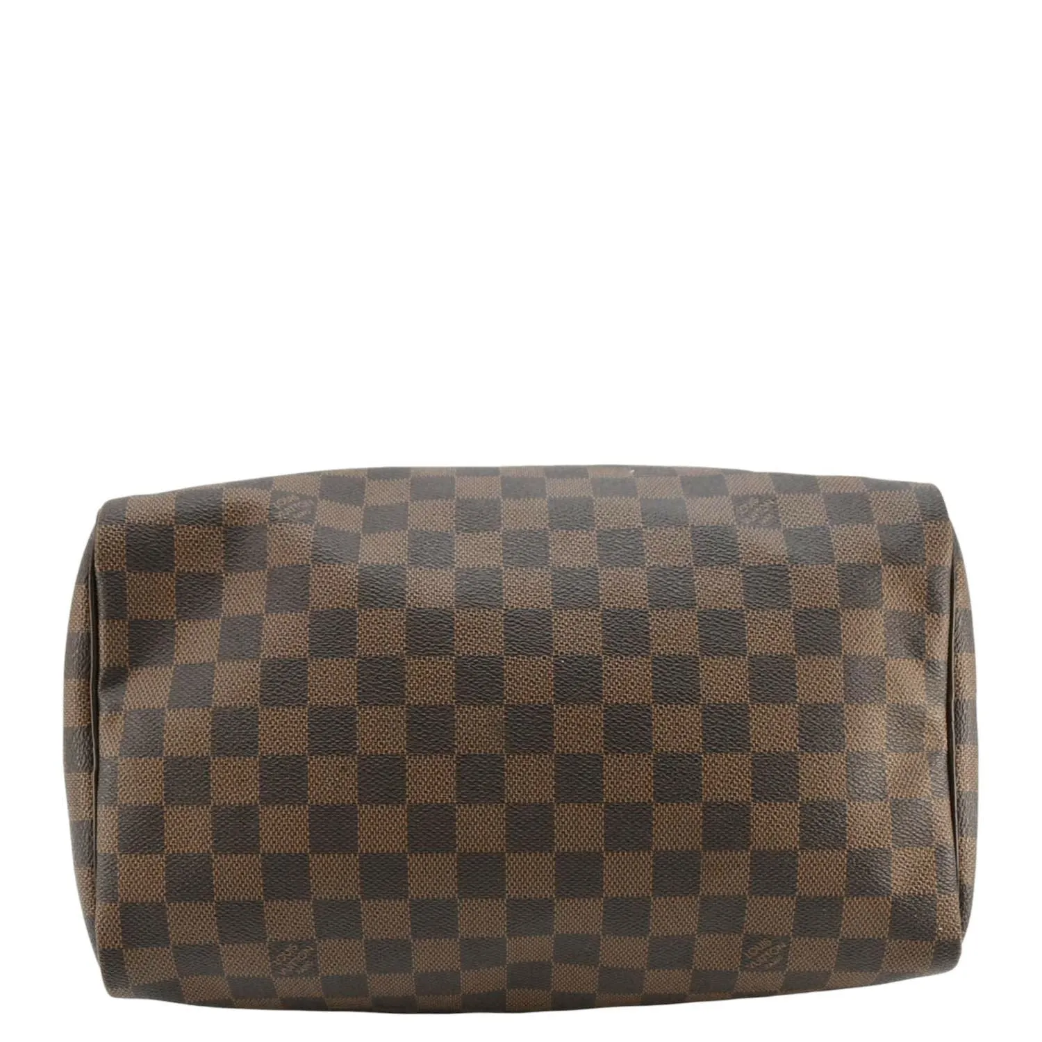 LOUIS VUITTON Speedy 30 Damier Ebene Satchel Bag Brown