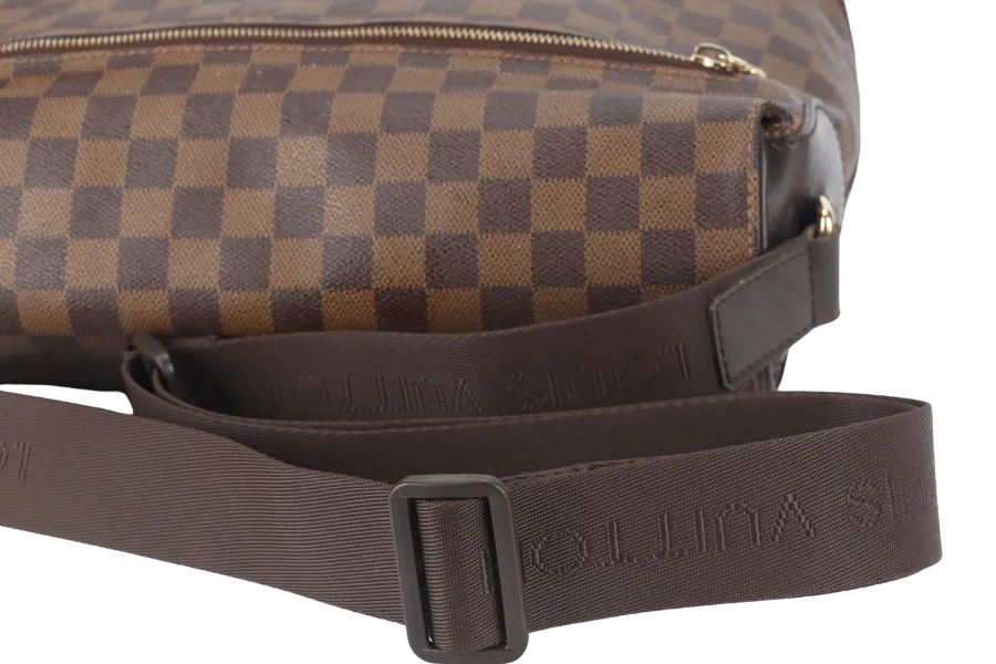 LOUIS VUITTON SPENCER DAMIER EBENE MESSENGER BAG GOLD HARDWARE NO DUST COVER