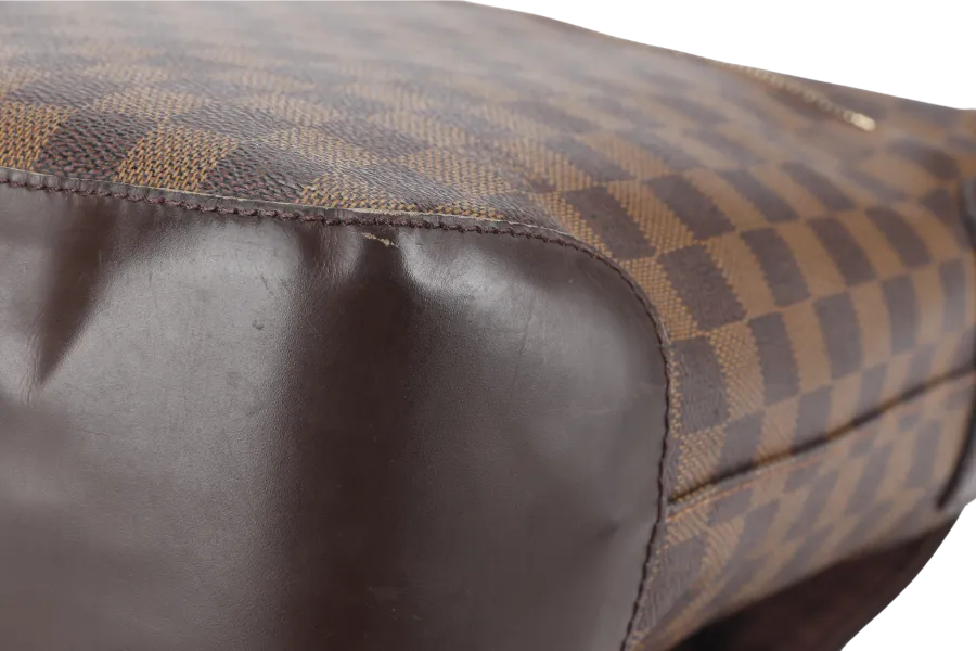 LOUIS VUITTON SPENCER DAMIER EBENE MESSENGER BAG GOLD HARDWARE NO DUST COVER