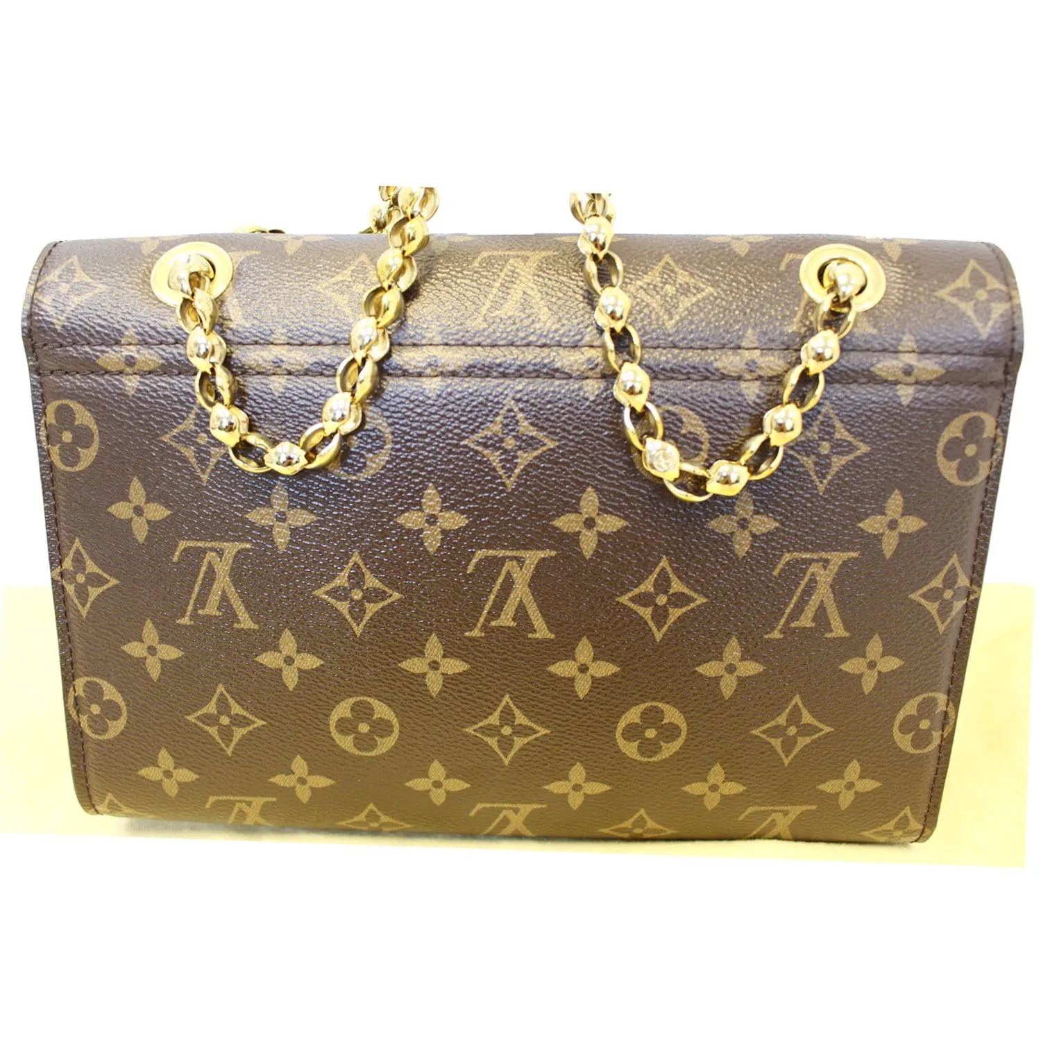 LOUIS VUITTON Victoire Monogram Canvas Shoulder Crossbody Bag Noir