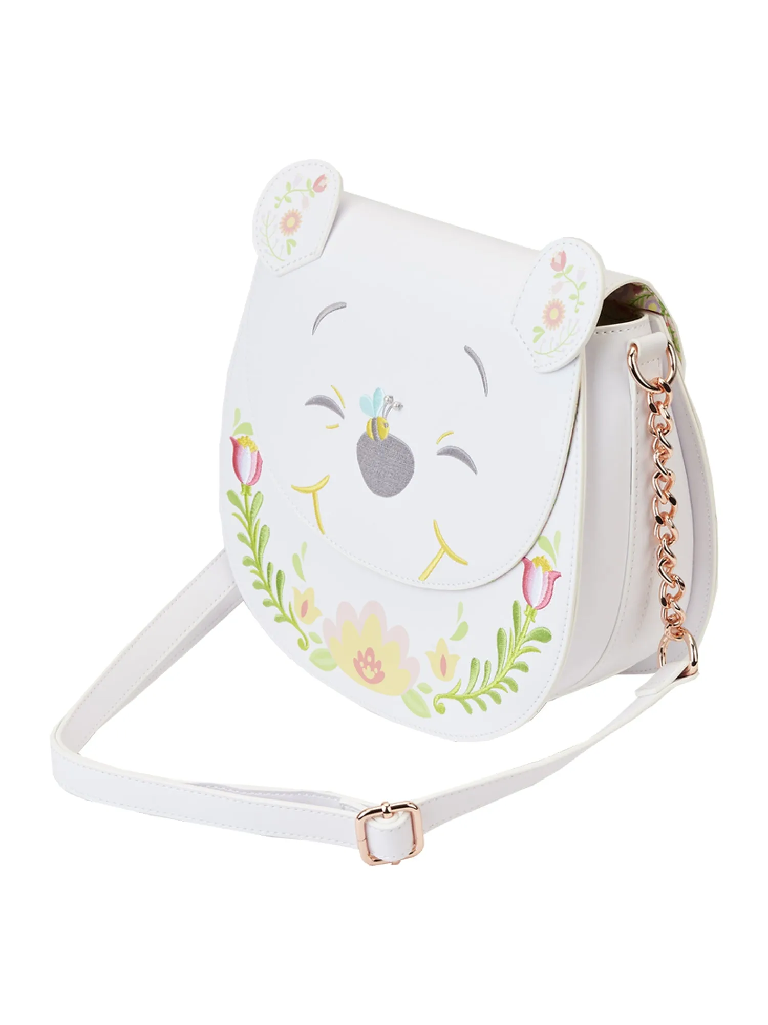 Loungefly x Disney Winnie The Pooh Floral Crossbody Bag Cosplay Purse