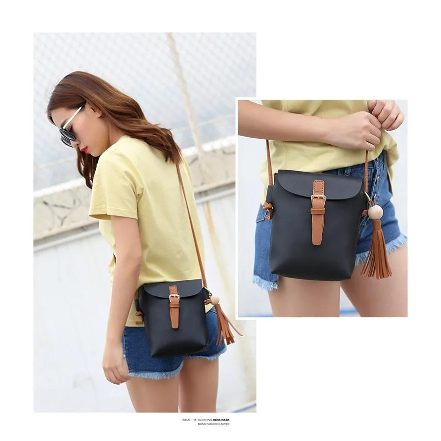 <bold>Bucket / Shoulder Bag  <br>Vegan-Leather