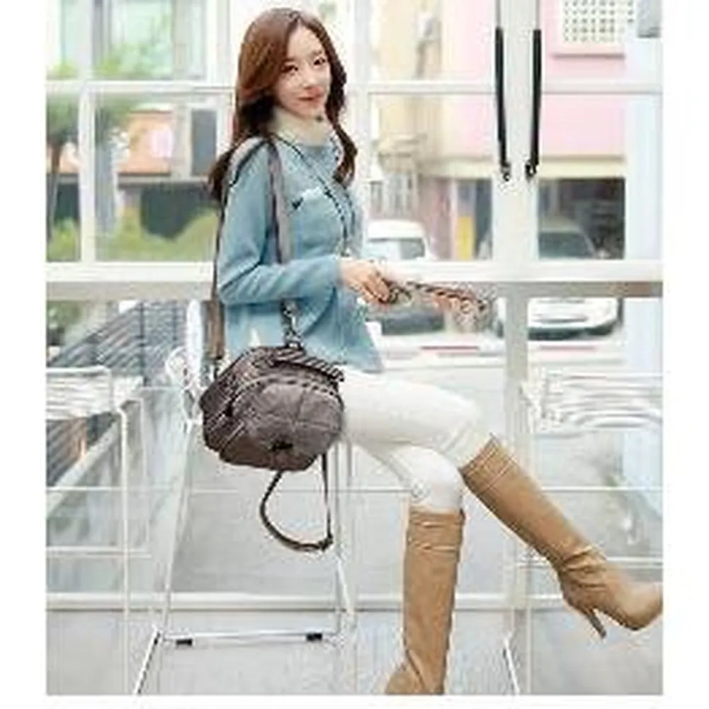 <bold>Messenger  / Crossbody Bag  <br>Vegan-Leather