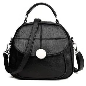 <bold>Messenger  / Crossbody Bag  <br>Vegan-Leather