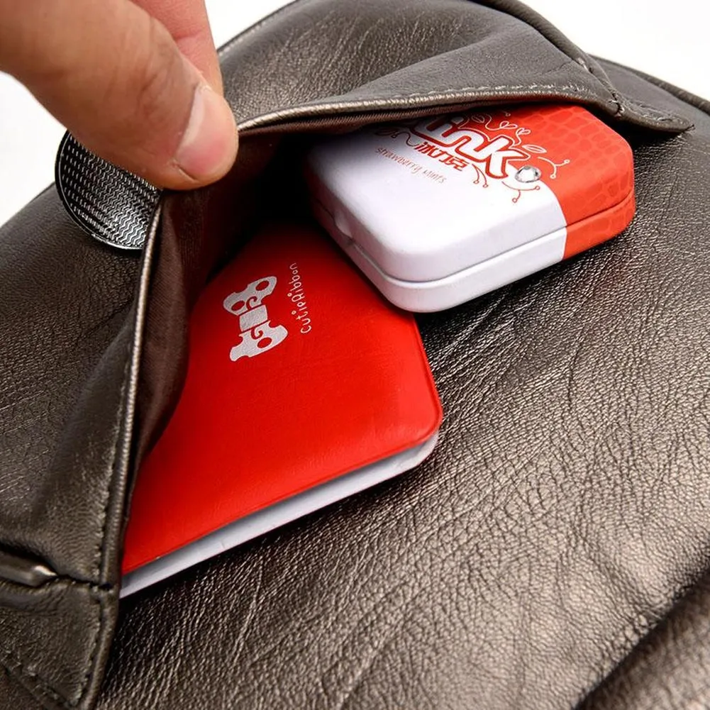 <bold>Messenger  / Crossbody Bag  <br>Vegan-Leather