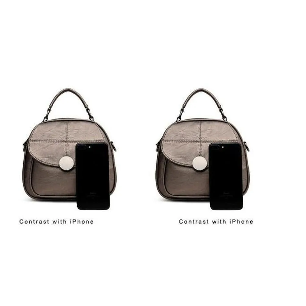 <bold>Messenger  / Crossbody Bag  <br>Vegan-Leather