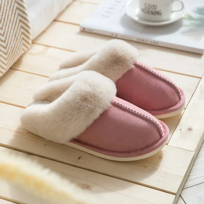 Lux Fuzzy Slippers