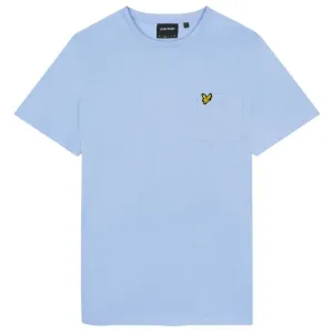 Lyle & Scott Pocket T-Shirt In Light Blue