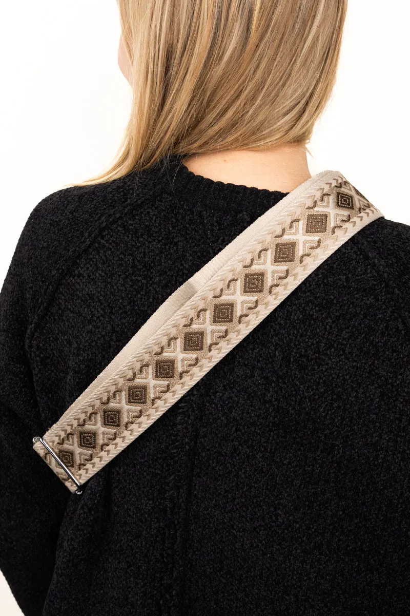 Maddex Guitar Strap Taupe Ali Sling Bag