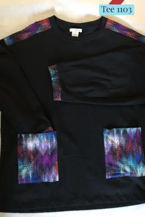 Made in NYC: Customizable T-Shirt W/ Pocket - Style 1103