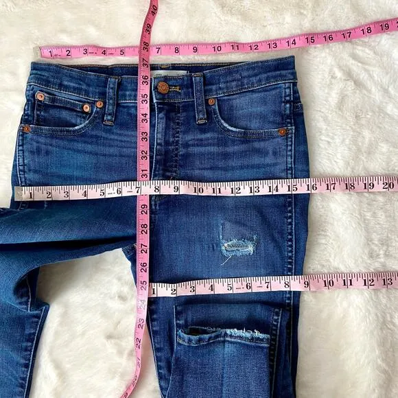 Madewell 9 Inch High-Rise Skinny Jeans Size 28
