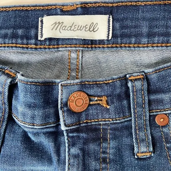 Madewell 9 Inch High-Rise Skinny Jeans Size 28