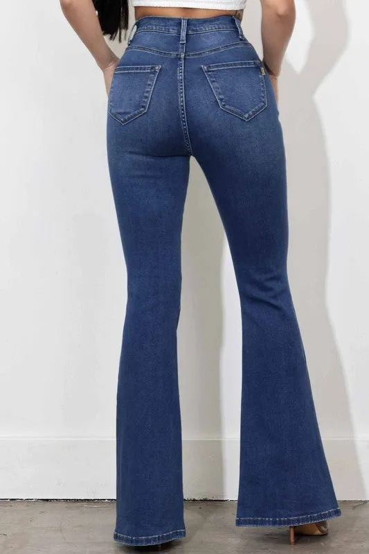 MAITE HIGH RISE FLARE JEANS