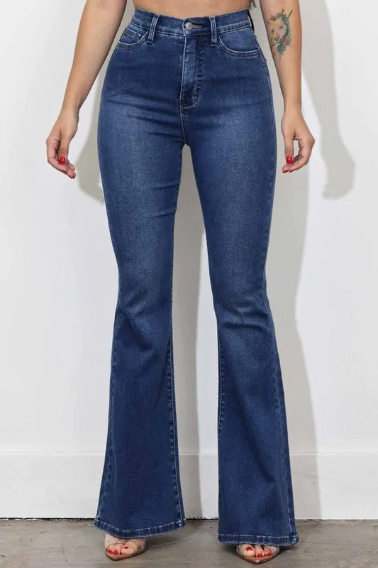 MAITE HIGH RISE FLARE JEANS
