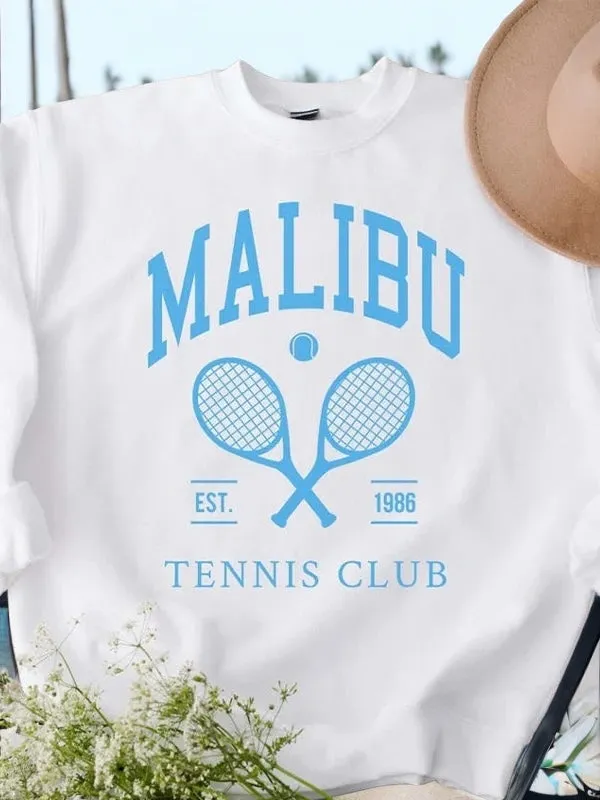 Malibu Tennis Club Crewneck