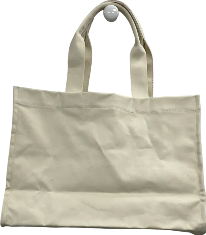 Malina Cream Canvas Bag One Size