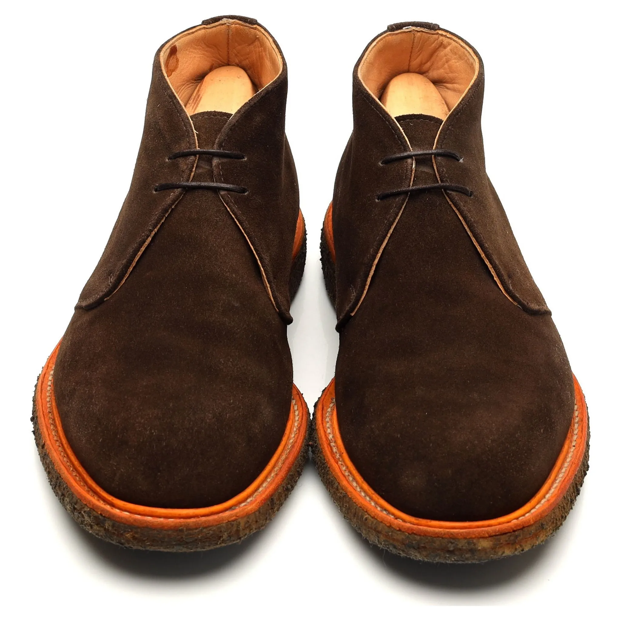 Mark McNairy Dark Brown Suede Chukka Boots UK 9
