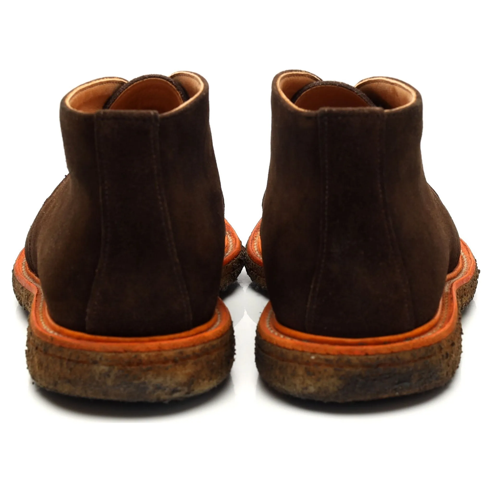 Mark McNairy Dark Brown Suede Chukka Boots UK 9