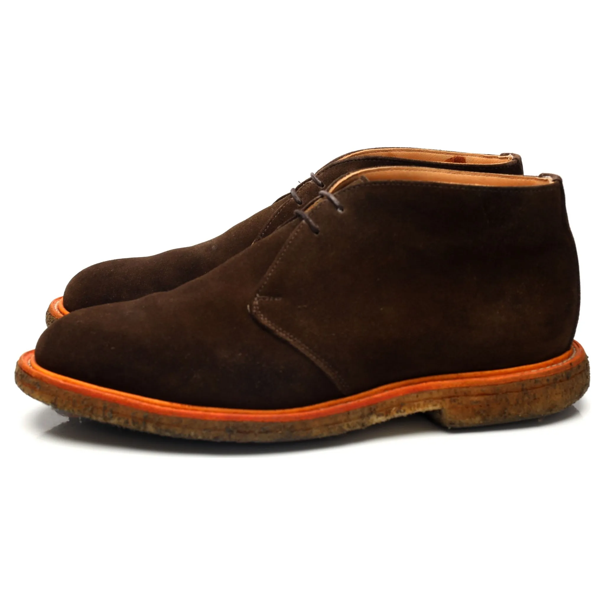 Mark McNairy Dark Brown Suede Chukka Boots UK 9