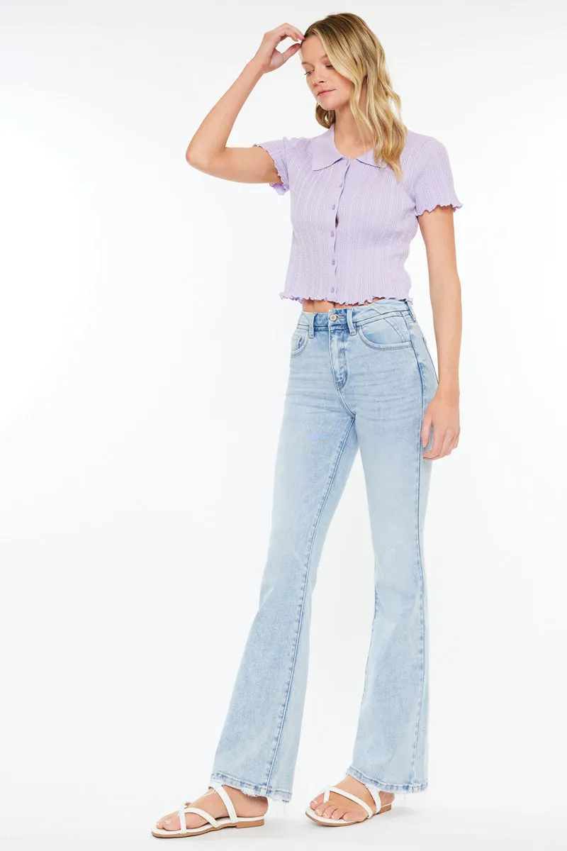 Maryland High Rise Flare Jeans