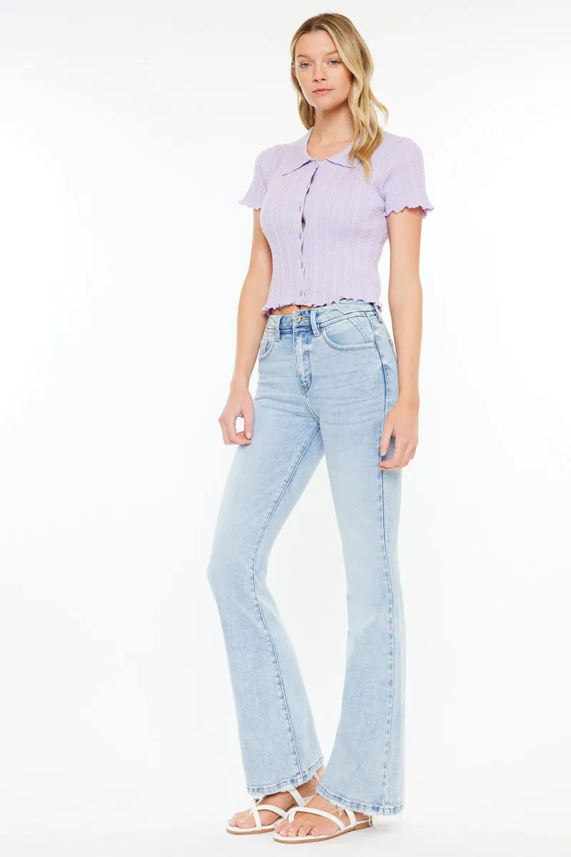Maryland High Rise Flare Jeans