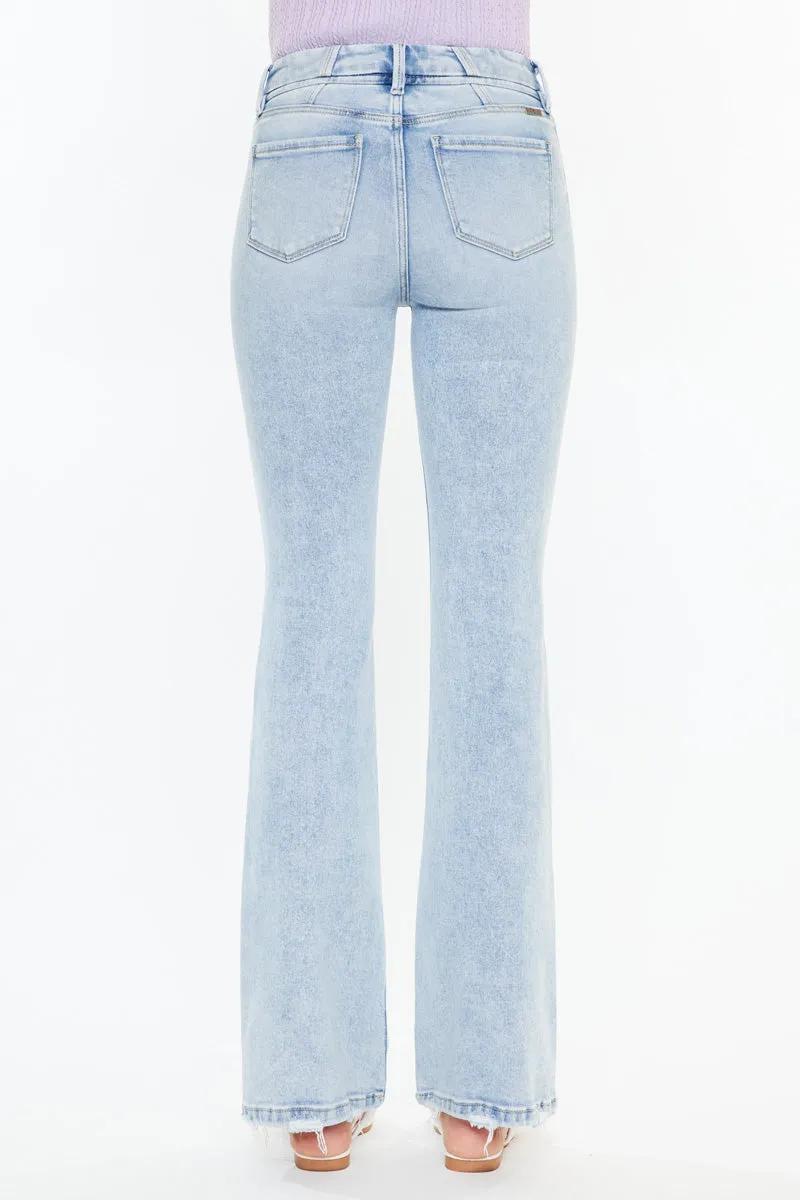 Maryland High Rise Flare Jeans
