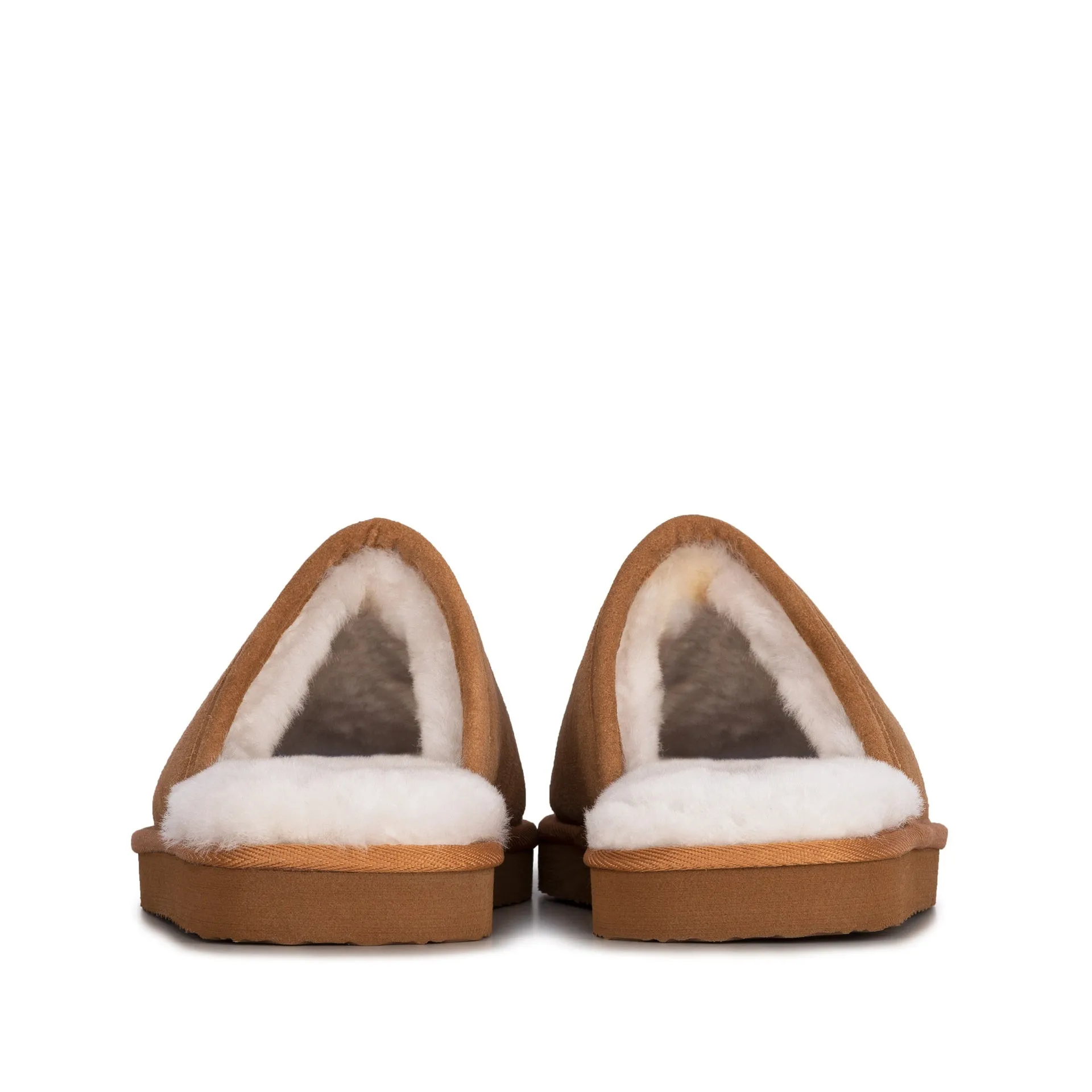MAX TAN SHEEPSKIN MULE