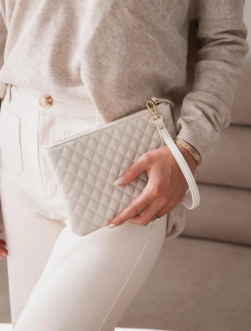 Melissa Quilted Clutch